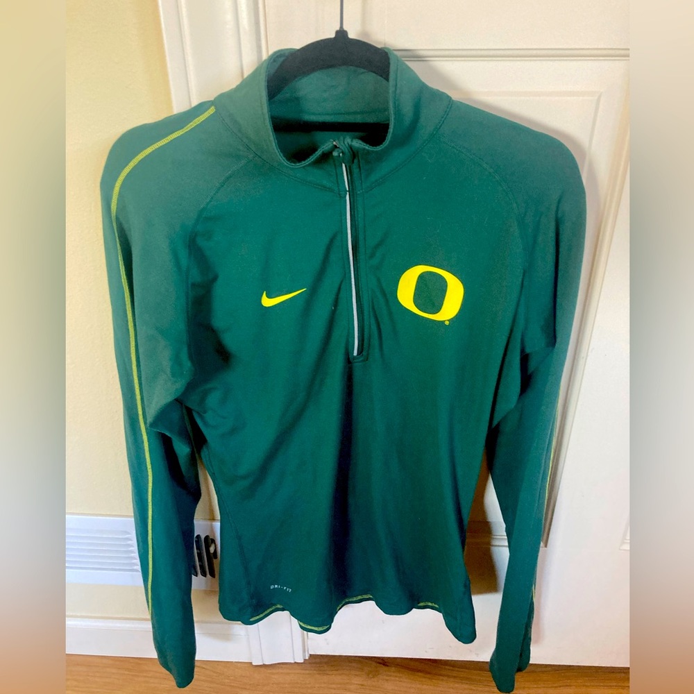Nike University of Oregon Dry Fit Long Sleeve Shirt